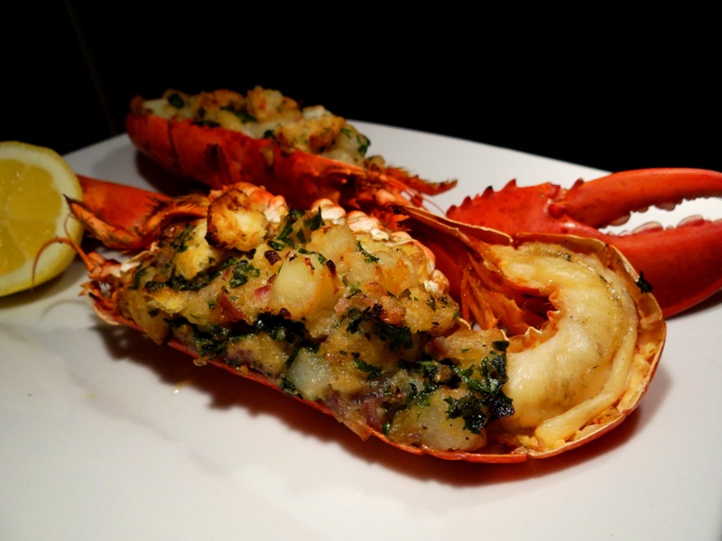 Gefüllter Hummer - Stuffed Lobster | grill-n-cook