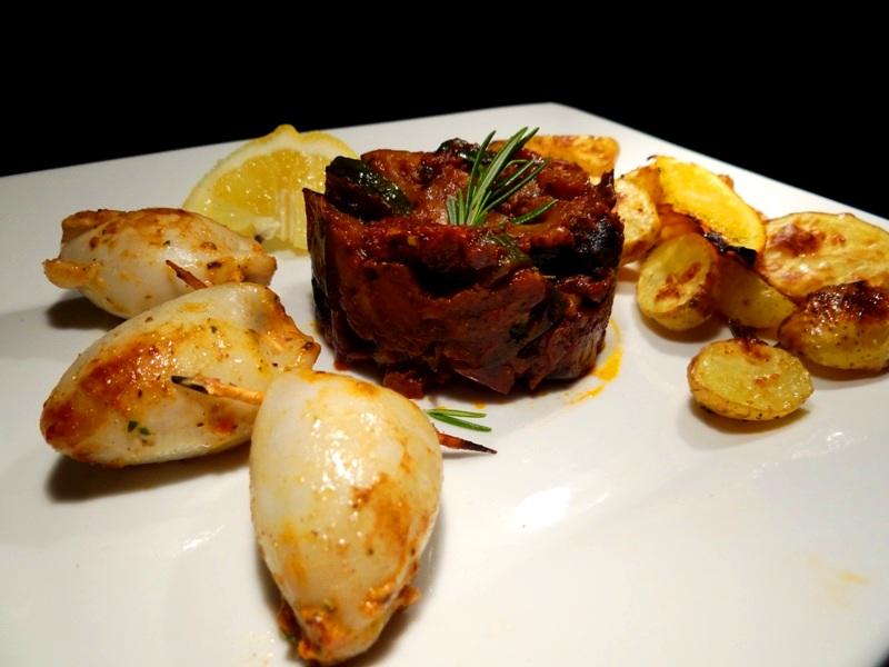 Gefüllte Tintenfischtupen | grill-n-cook